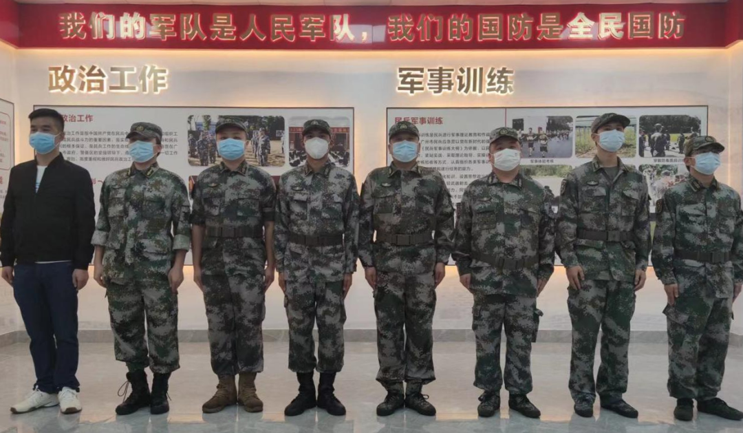 疫情抗击 民兵担任——白云山光华公司基干民兵荣获昭通市2022年度“优良民兵”称号